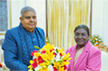 President Murmu greets VP Dhankhar on his birthday